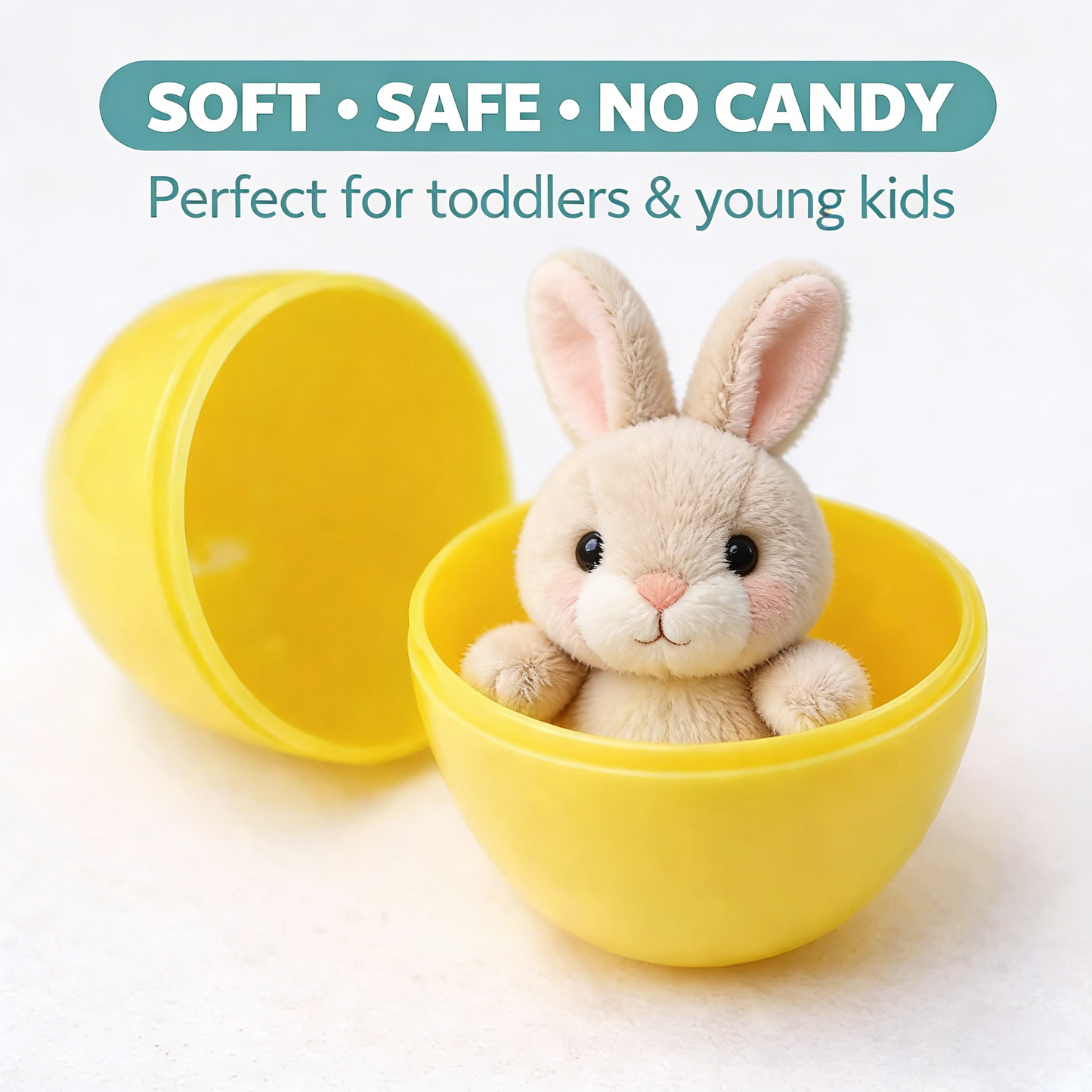 🔥Plush Animals Pre-Filled Easter Eggs (1 Set 12 Pcs )
