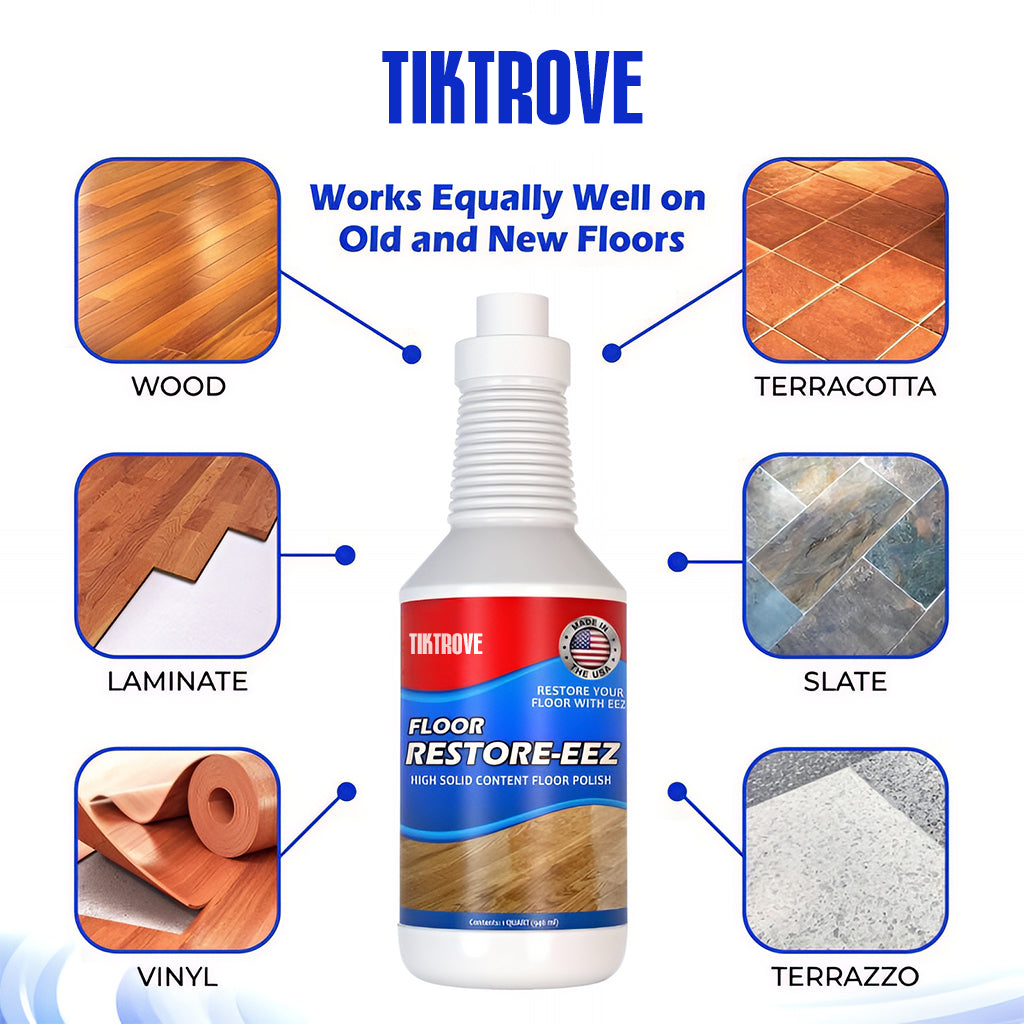 🔥Tiktrove Floor Restorer & Polish