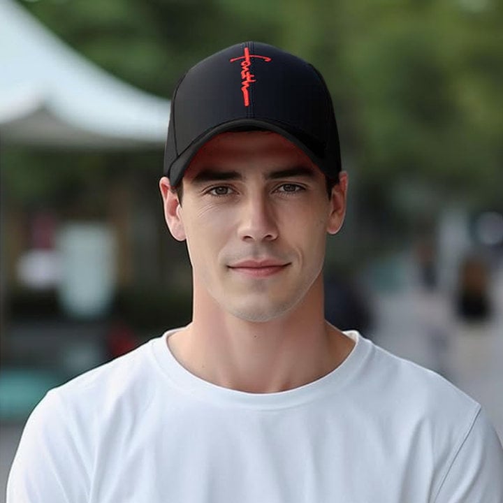 ✝Jesus Cross Blessed Faith Christian Religious Gift Baseball Cap Men Women Dad Hat Trucker Hat Cowboy Hat