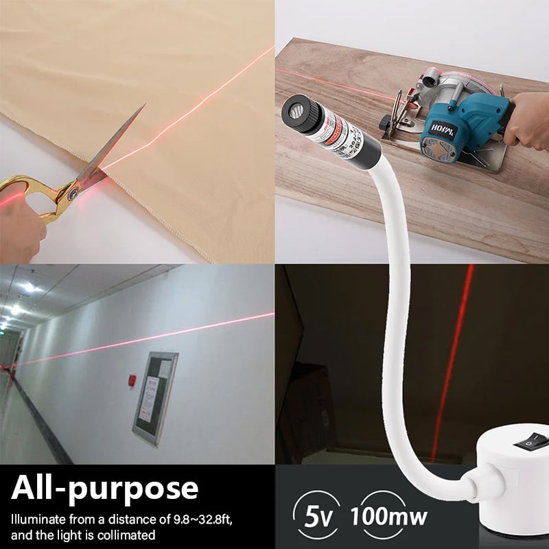 🔥Magnetic Positioning Quilting Laser Light for Sewing Machine