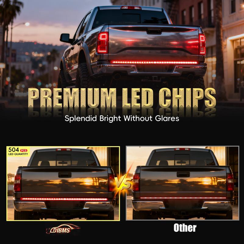 🔥60-Inch LED Tailgate Light Bar Strip✨Universal Fit for Trucks, SUVs & Cars