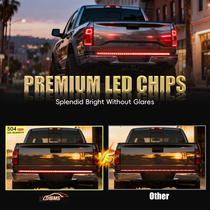 🔥60-Inch LED Tailgate Light Bar Strip✨Universal Fit for Trucks, SUVs & Cars