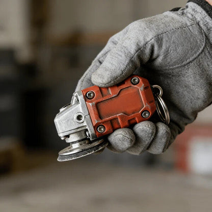 🛠️2-in-1 Inspired Mini Grinder Keychain