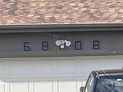 Lighted House Numbers for Outside