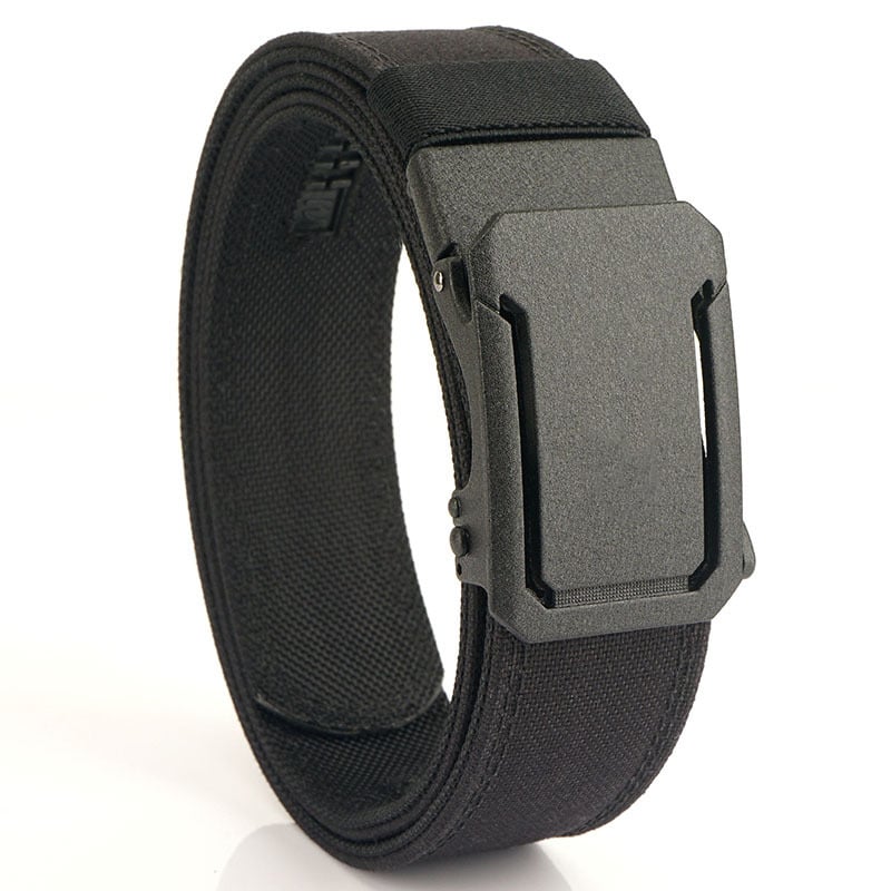 🔥🔥Upgraded version thickened double-layer nylon tactical belt with automatic buckle
