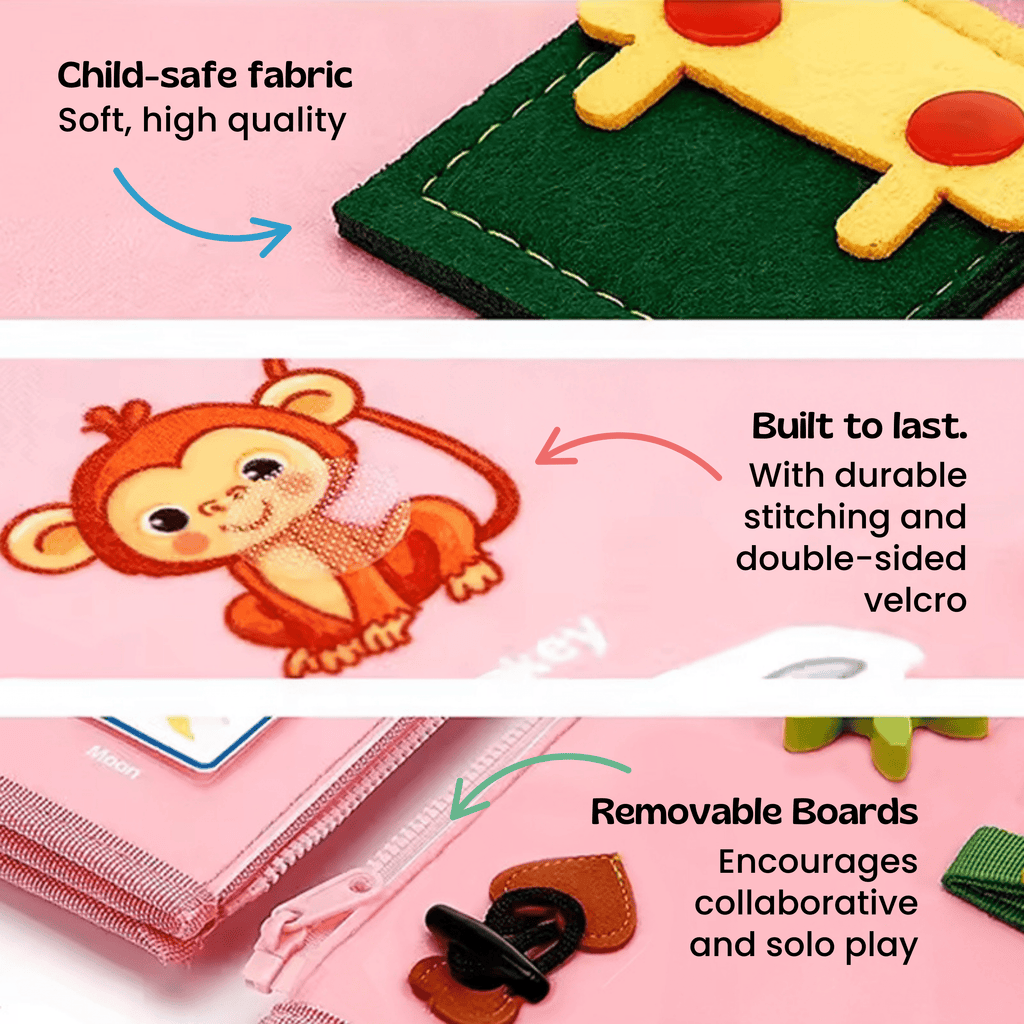 Tiktrove Montessori Busy Board