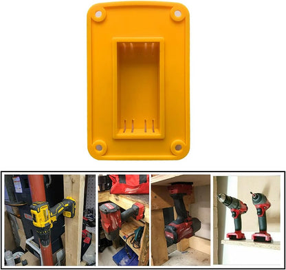 5Packs Tool Holders for TIKTROVE 14.4V/18V/20V & Milwaukee  M1818V lithium batteries tool mounting base electric drill