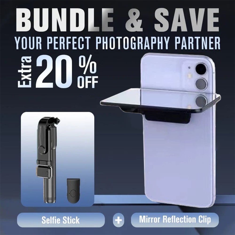 🔥Smartphone Camera Mirror Reflection Clip Kit