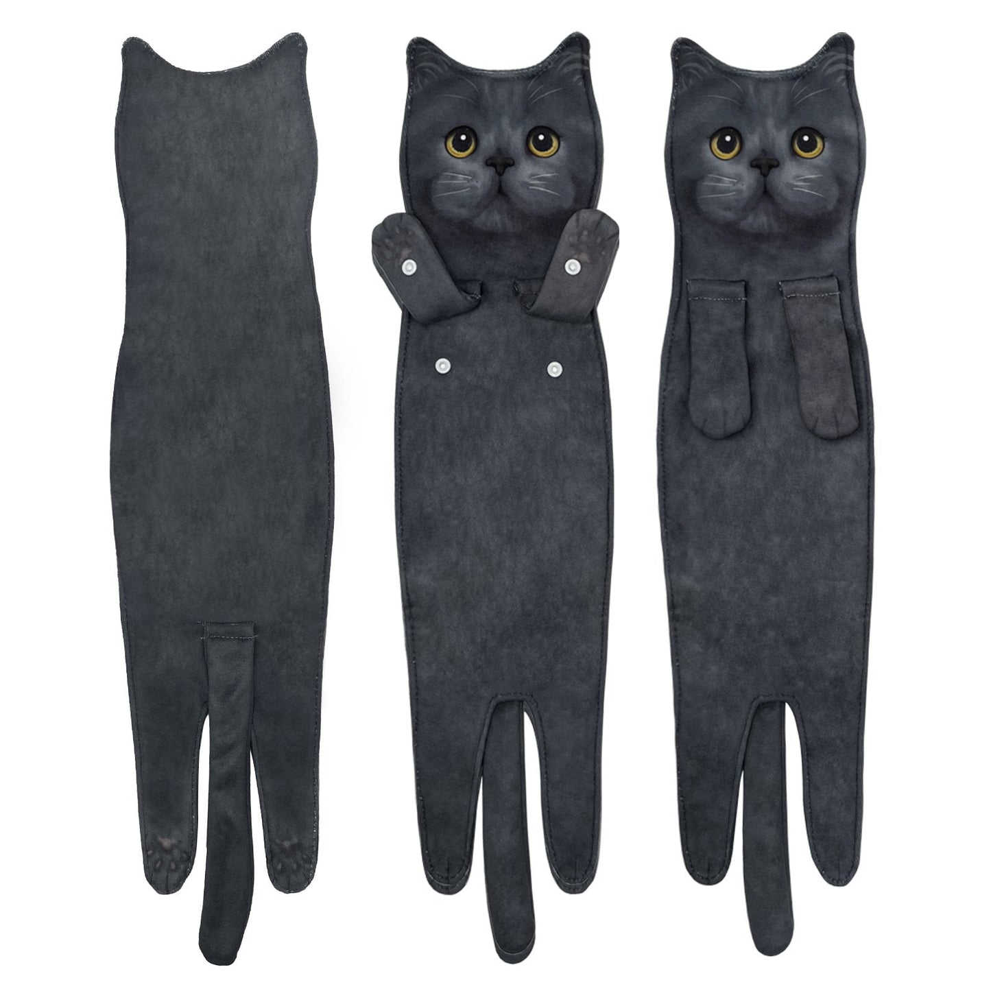 🎁 Early Christmas Sale🎅 Funny Cat Hand Towels
