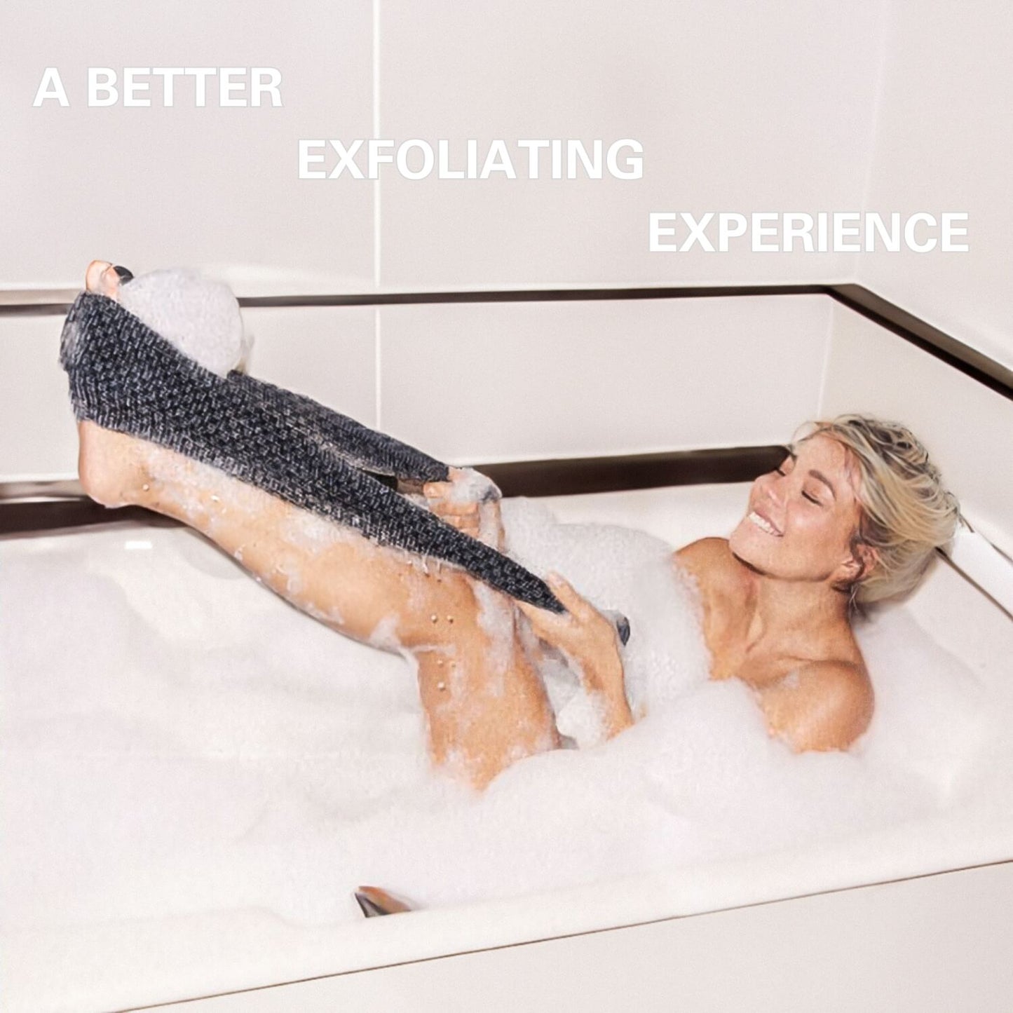 Tiktrove Exfoliating Antibacterial Shower Towel