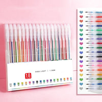 Set of 18 colors