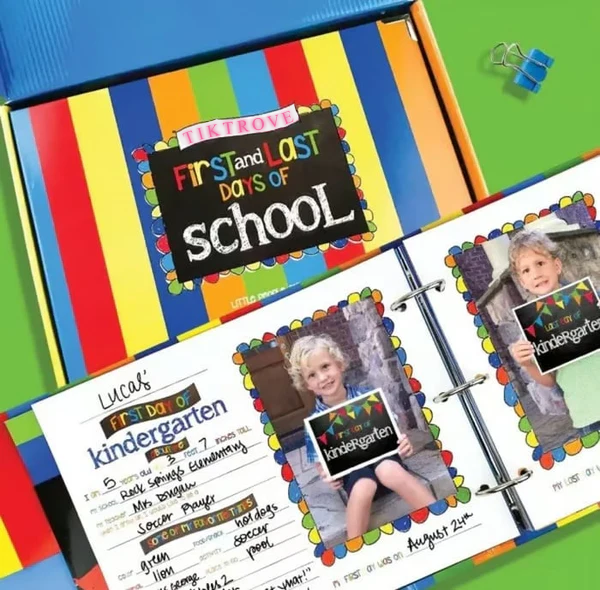 📚Easiest School Days Memory Album