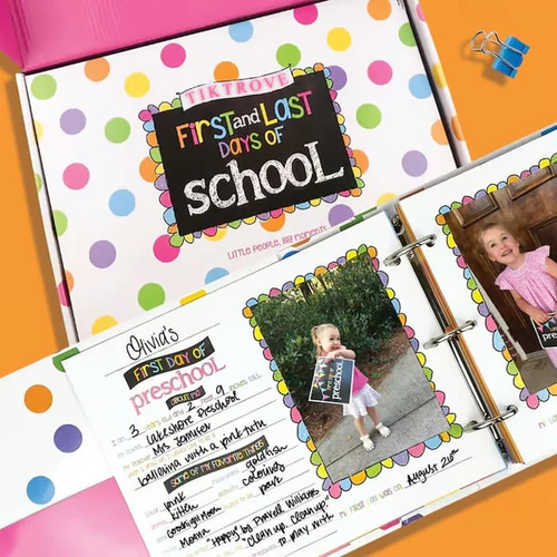 📚Easiest School Days Memory Album