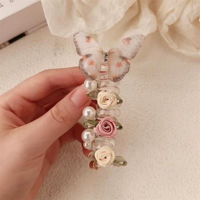🎉🎁Sleepy Tie No Damage Soft Elastic Spiral Hair Ties