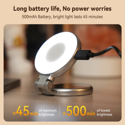 💥 3-in-1 Magnetic Beauty Selfie Light for Phones