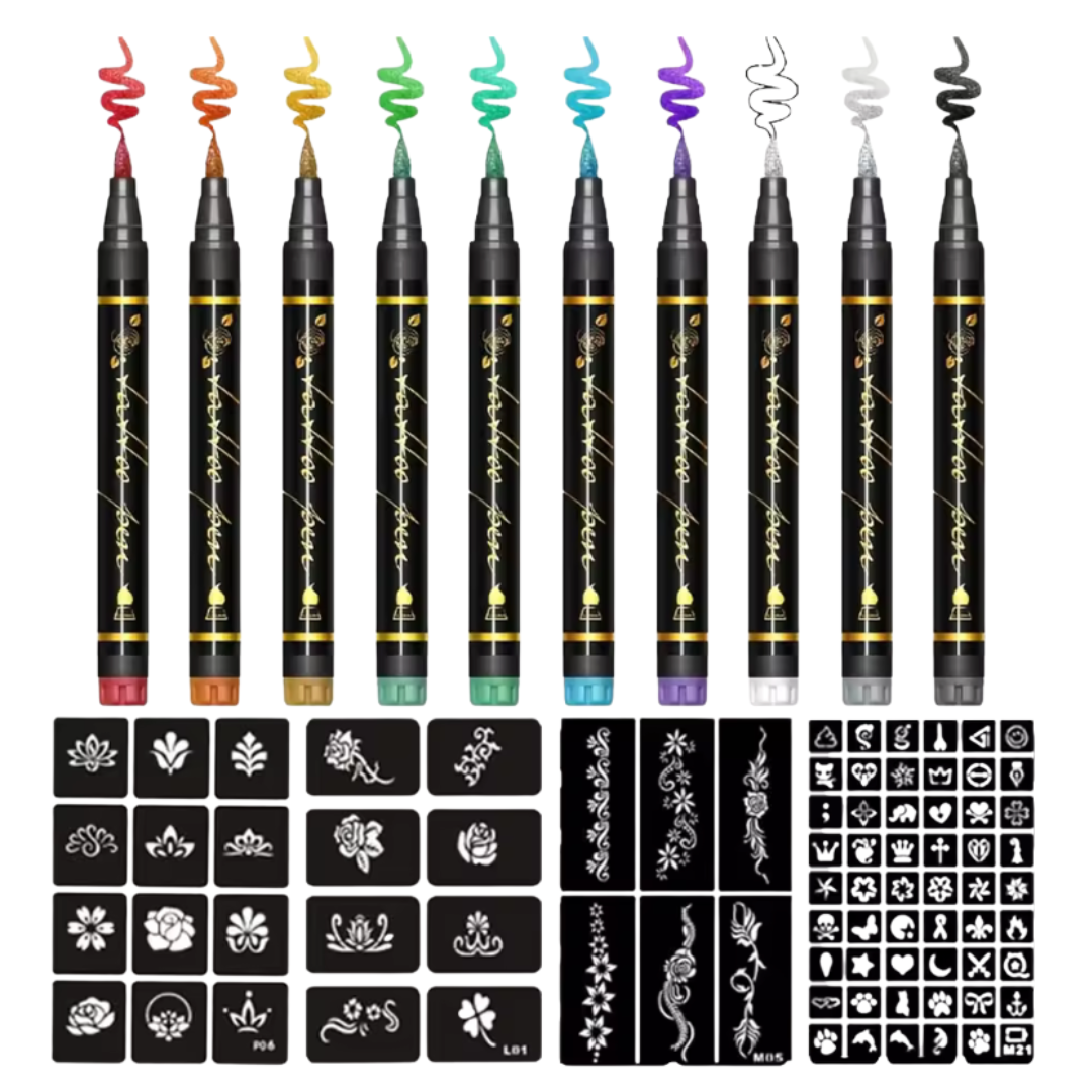 Tiktrove - Safe Temporary Tattoo Pens