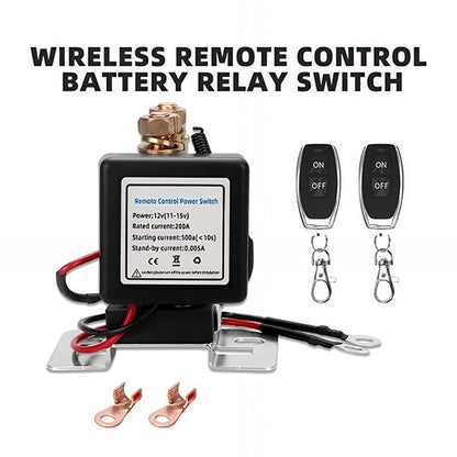 WIRELESS REMOTE CONTROL BATTERY RELAY SWITCH 🔌