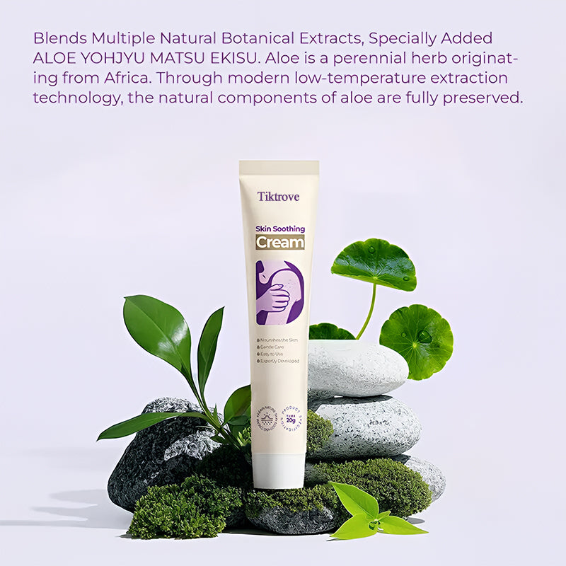 Skin Soothing Gel, Containing Indian Safflower Root Extract and Tea Tree (Mentha) Leaf Extract