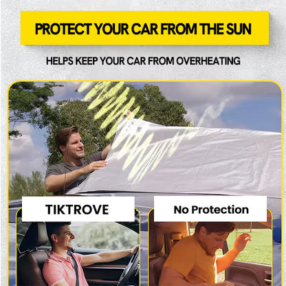 2-in-1 windshield cover