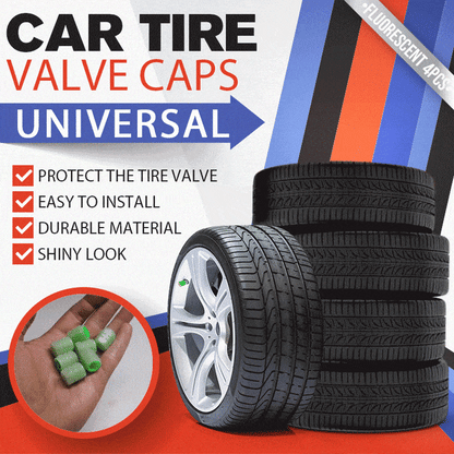 16PCS Glow-in-the-Dark Car Tire Valve Cap Set