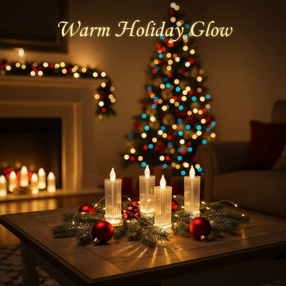 🕯️LED Crystal Candle Lights(2pcs in 1 set)
