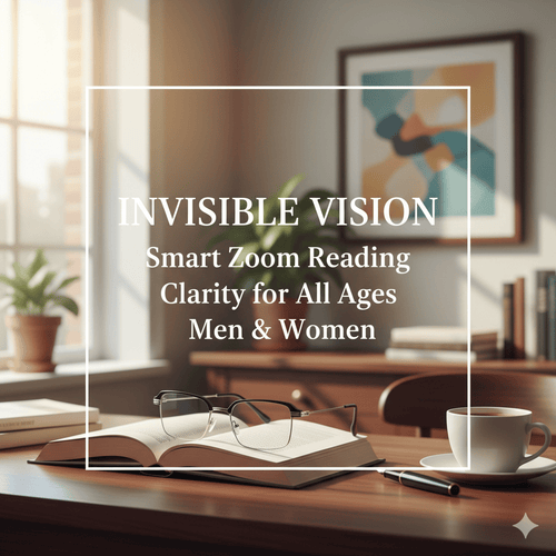 🔥Clearance Sale💖Frameless Smart Zoom Reading Glasses for Men & Women