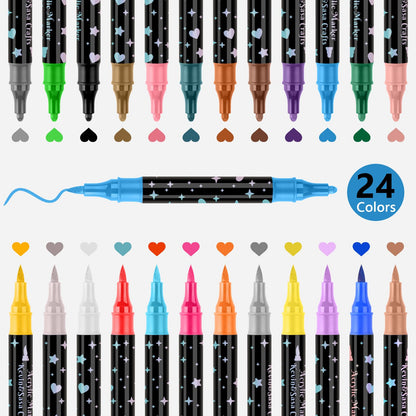 ⏳THE WEEK'S SPECIAL PRICE ￡13.99!!✨🎁Dual-Tip Glitter Marker Pen