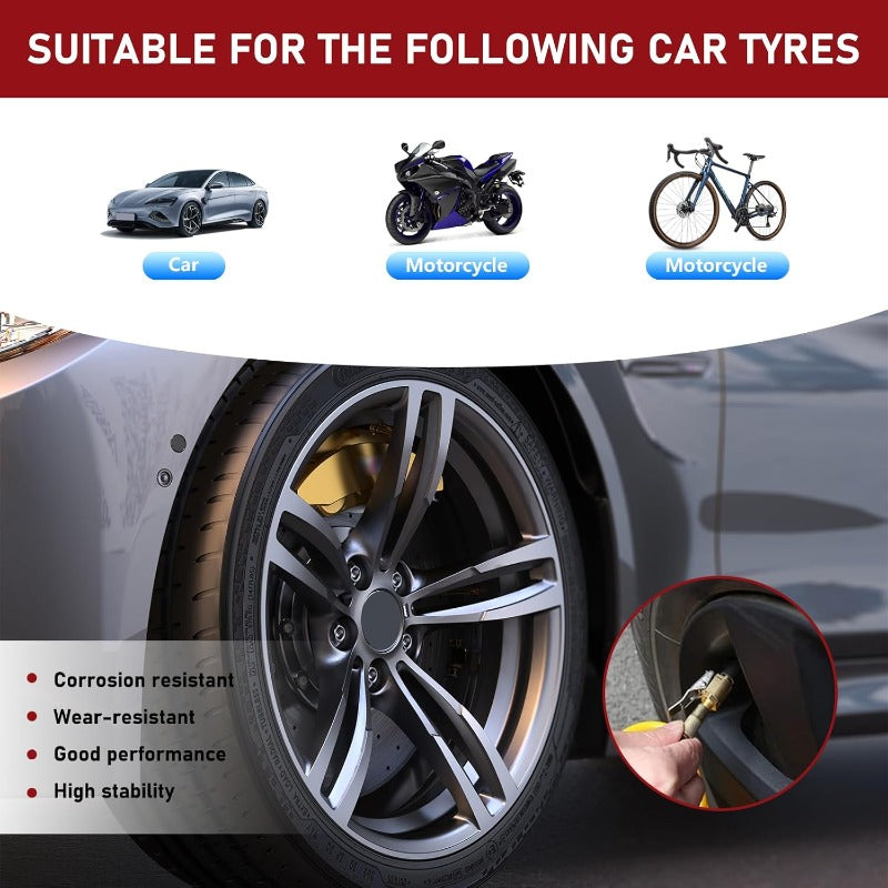Brass Tire Air Chuck （2 pcs 1 set）