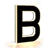 B