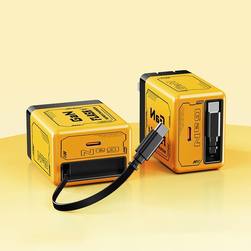 🔥W&O 2-in-1 GaN Compatible with 120W Fast Charger