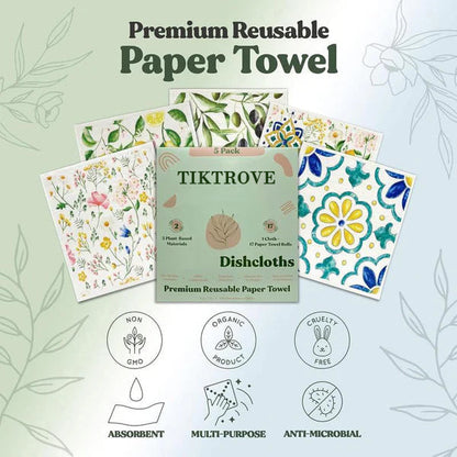 Dishcloths for Kitchen & Cleaning | 5 Pack