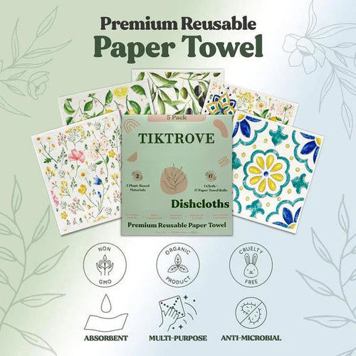 Dishcloths for Kitchen & Cleaning | 5 Pack