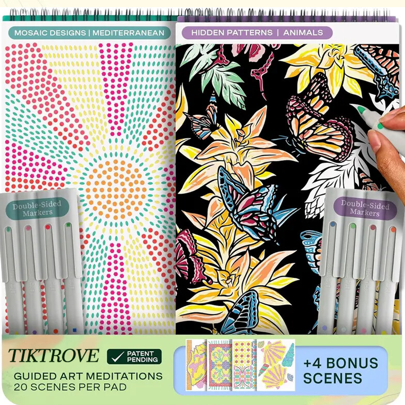 TIKTROVE FlowArt Guided Art Meditations