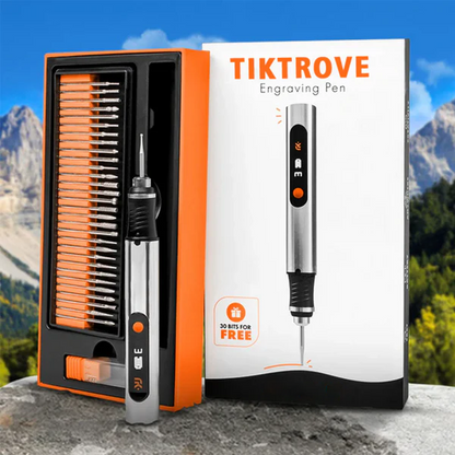 Tiktrove engraving pen