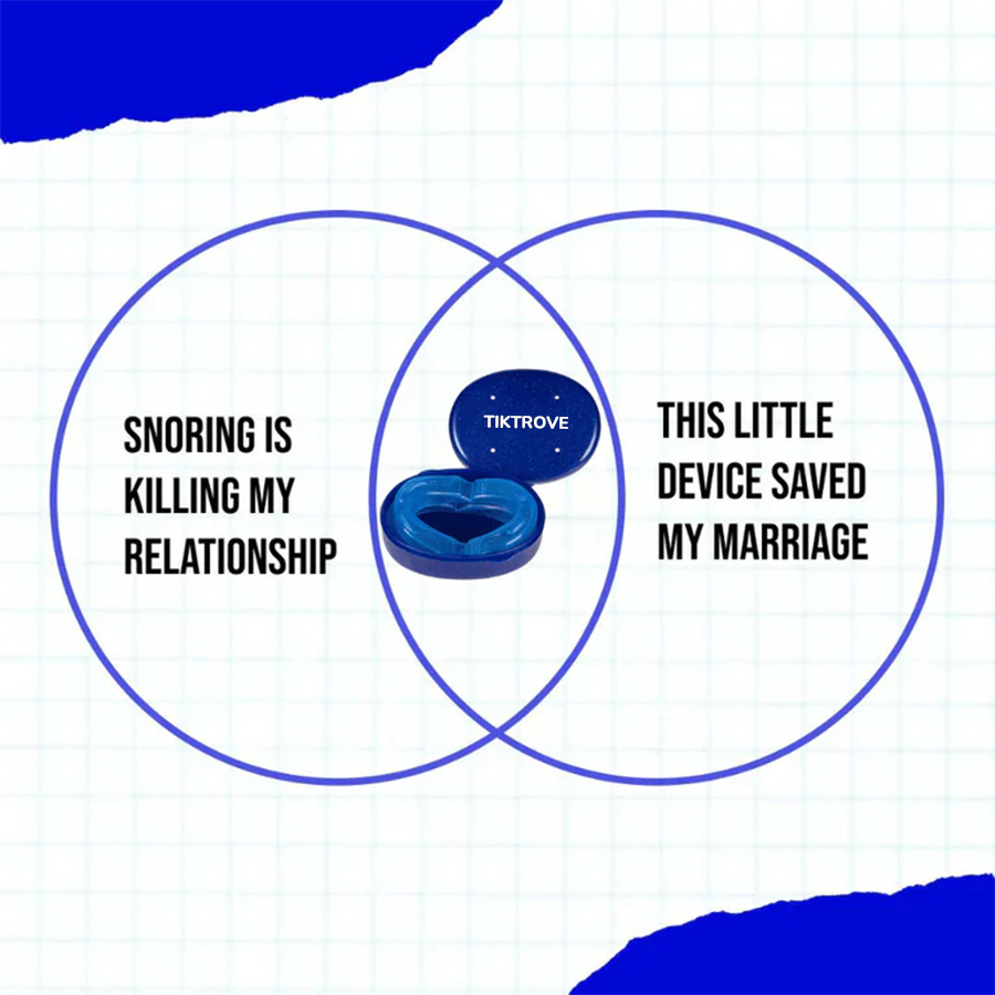 Tiktrove Anti-Snoring Mouthpiece Universal Size