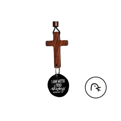 ✝️Bible Verse Car Rearview Hanging Cross Ornament
