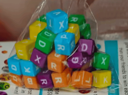 🔥🎲Dice Word Game Brain Exercise Game | ✨Perfect for Parties and Family Game Nights