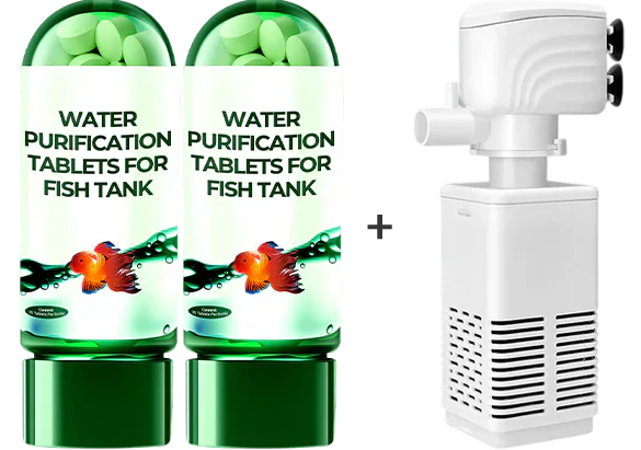 🔥Price to be restored soon !!♻️💧Powerful Aquarium Water Purification Tablet