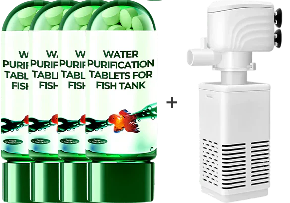🔥Price to be restored soon !!♻️💧Powerful Aquarium Water Purification Tablet
