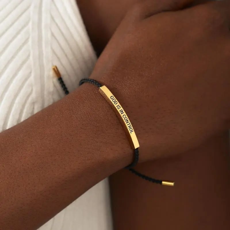 ✨ Inspire Bracelet “God is in control”🎁