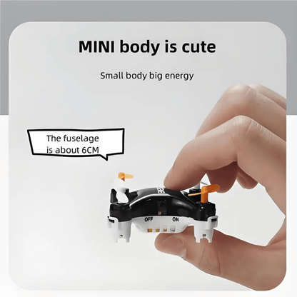 🎅 All-Ages Mini Drone with Easy Stunt Flights & 360° Tricks - Perfect Beginner-Friendly Flyer!