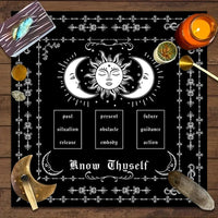 Sun & Moon Tarot Spread Mat