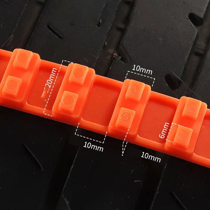 🔥2025 Winter Hot Sale🔥Universal Reusable Anti-skid PE Tire Chains
