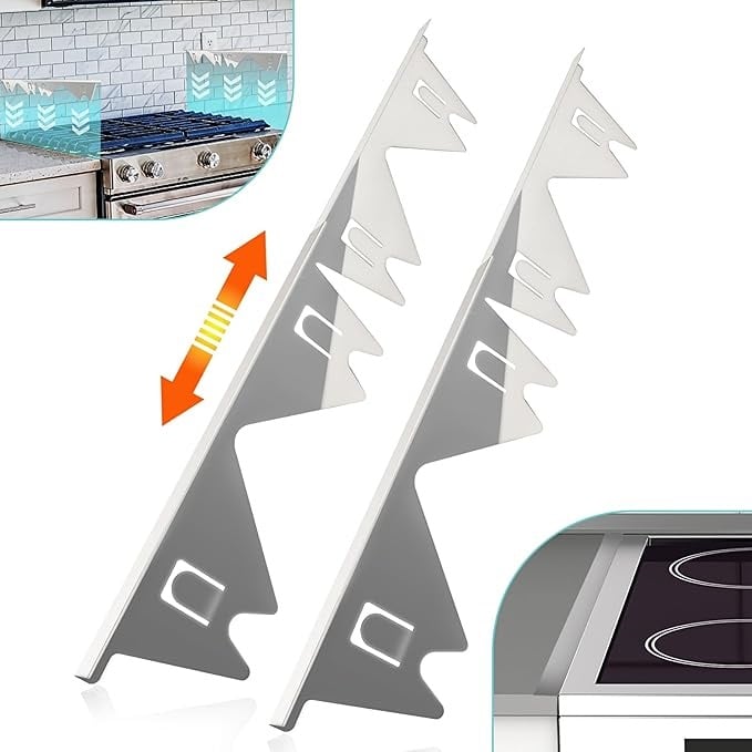 🔥Retractable Stainless Steel Stove Gap Covers