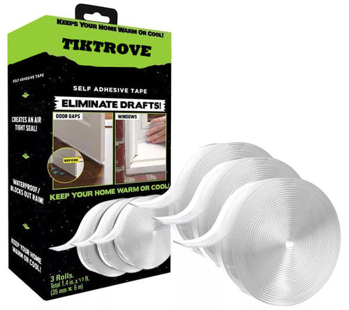 🔥🏆Anti-Draft Adhesive Instant Insulati on Seal Tape