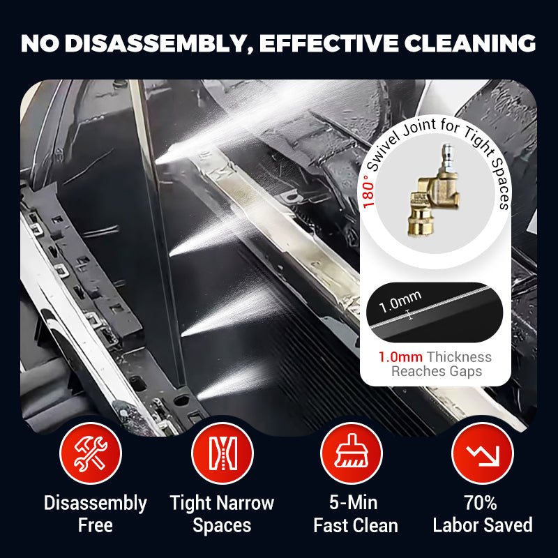 Efficient Car No-Removal Cleaning Tool