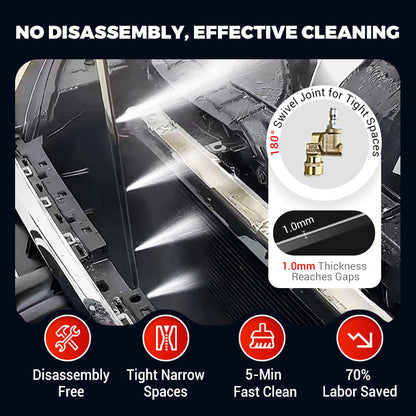 Efficient Car No-Removal Cleaning Tool