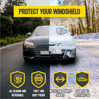 2-in-1 windshield cover