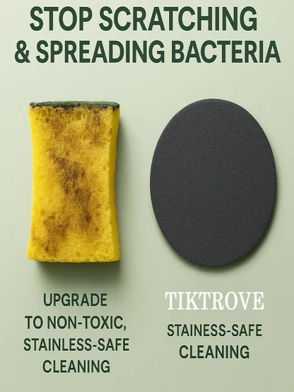 Tiktrove Sponge for Stainless Steel Cookware
