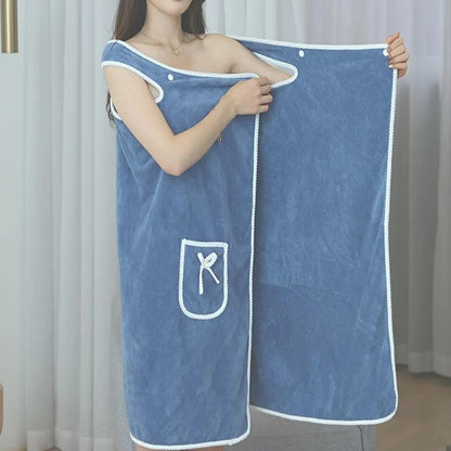 ✨ Women's Wearable Shower Skirt